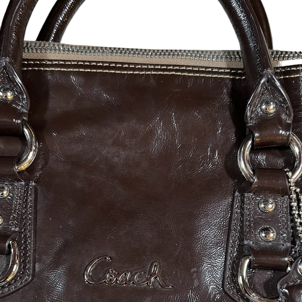 Coach Signature Ashley Large Satchel Shoulder Bag - Picture 2 of 13